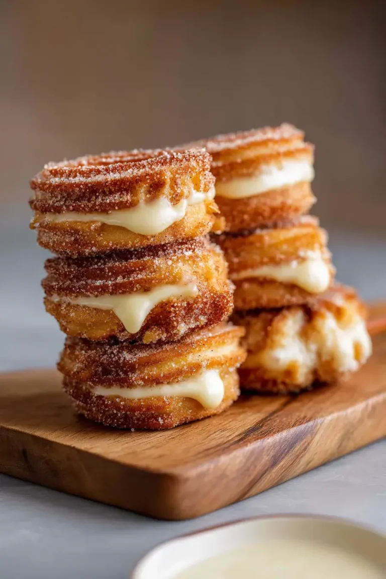 Käsekuchen-gefüllte Churro-Kekse