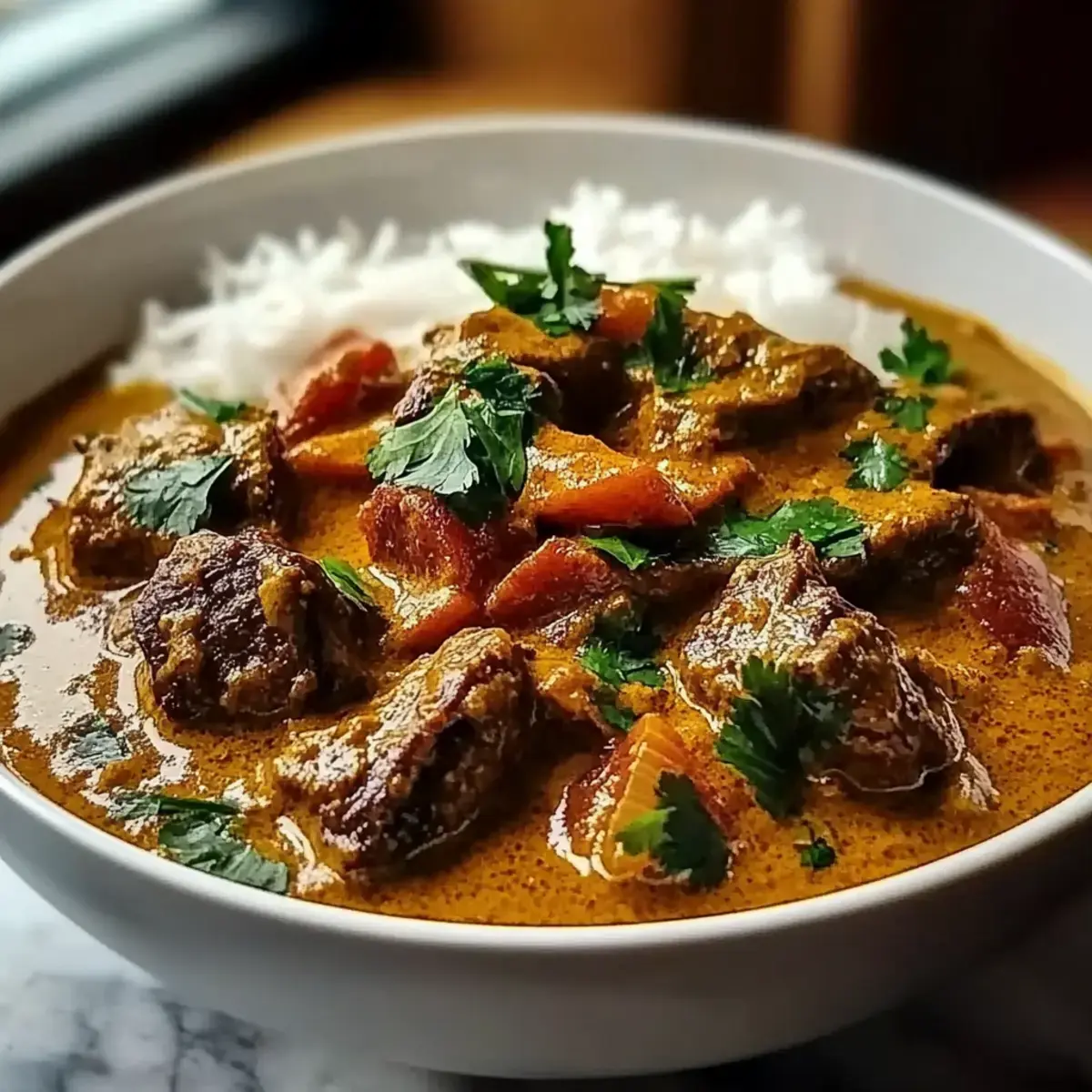 Lamm Kardamom Curry
