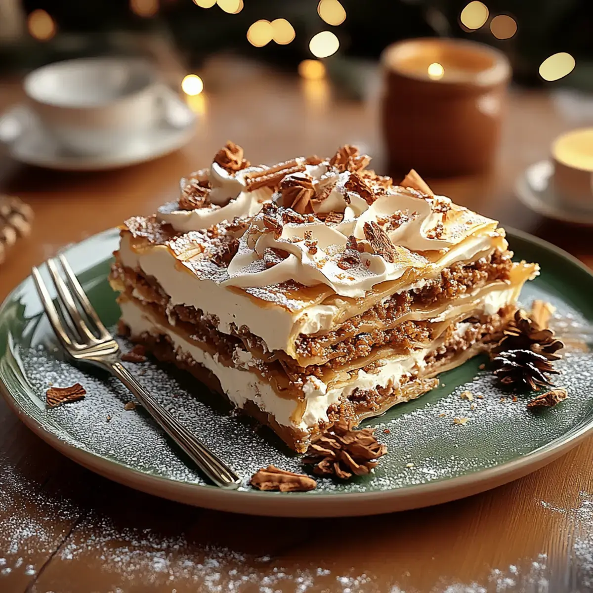 Lebkuchen Lasagne Rezept