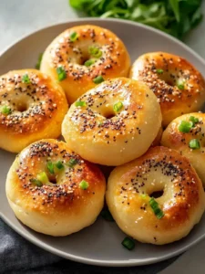 Leckere Air Fryer Protein Bagel Bites