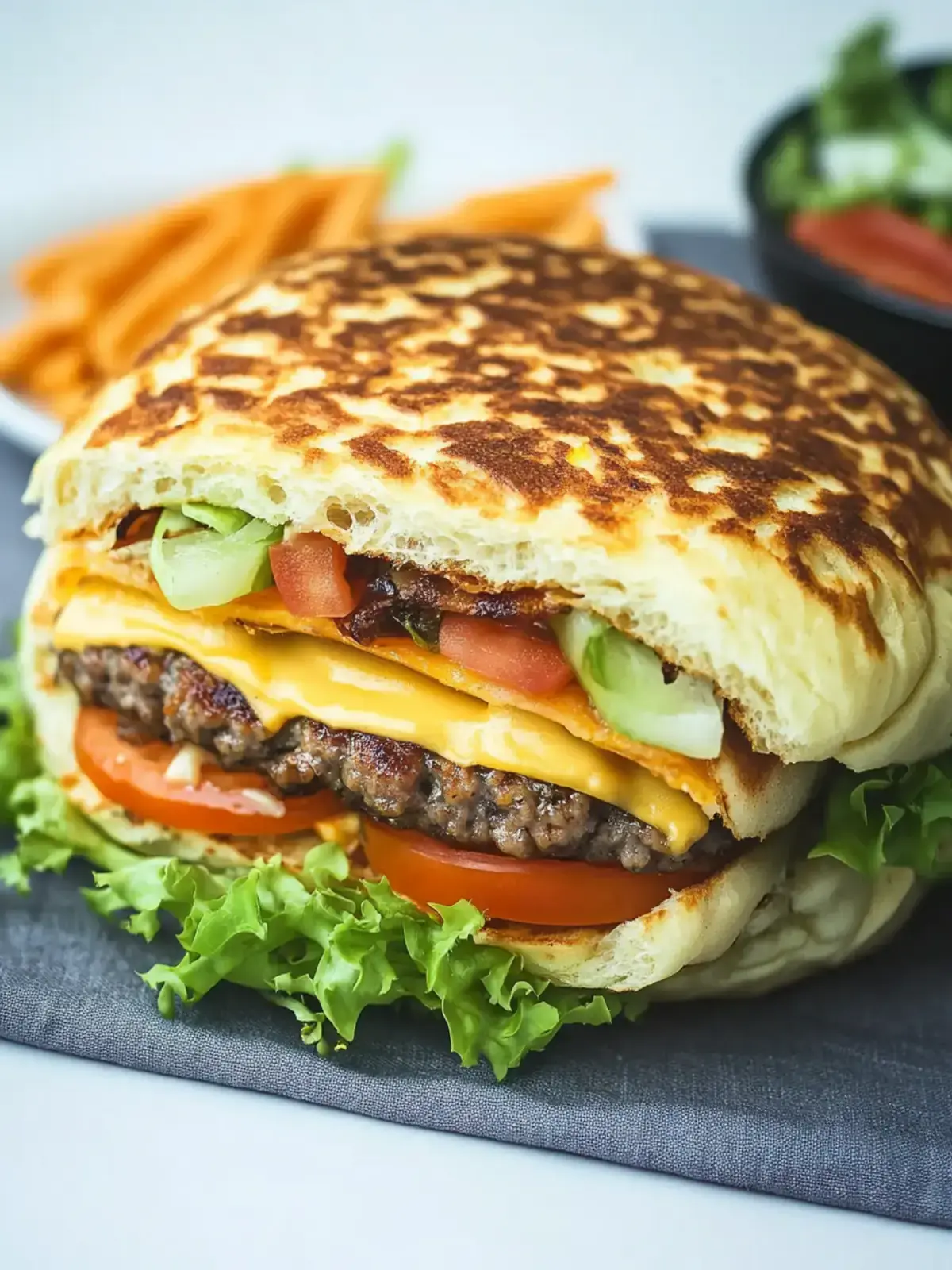 Low Carb Big Mac Brötchen