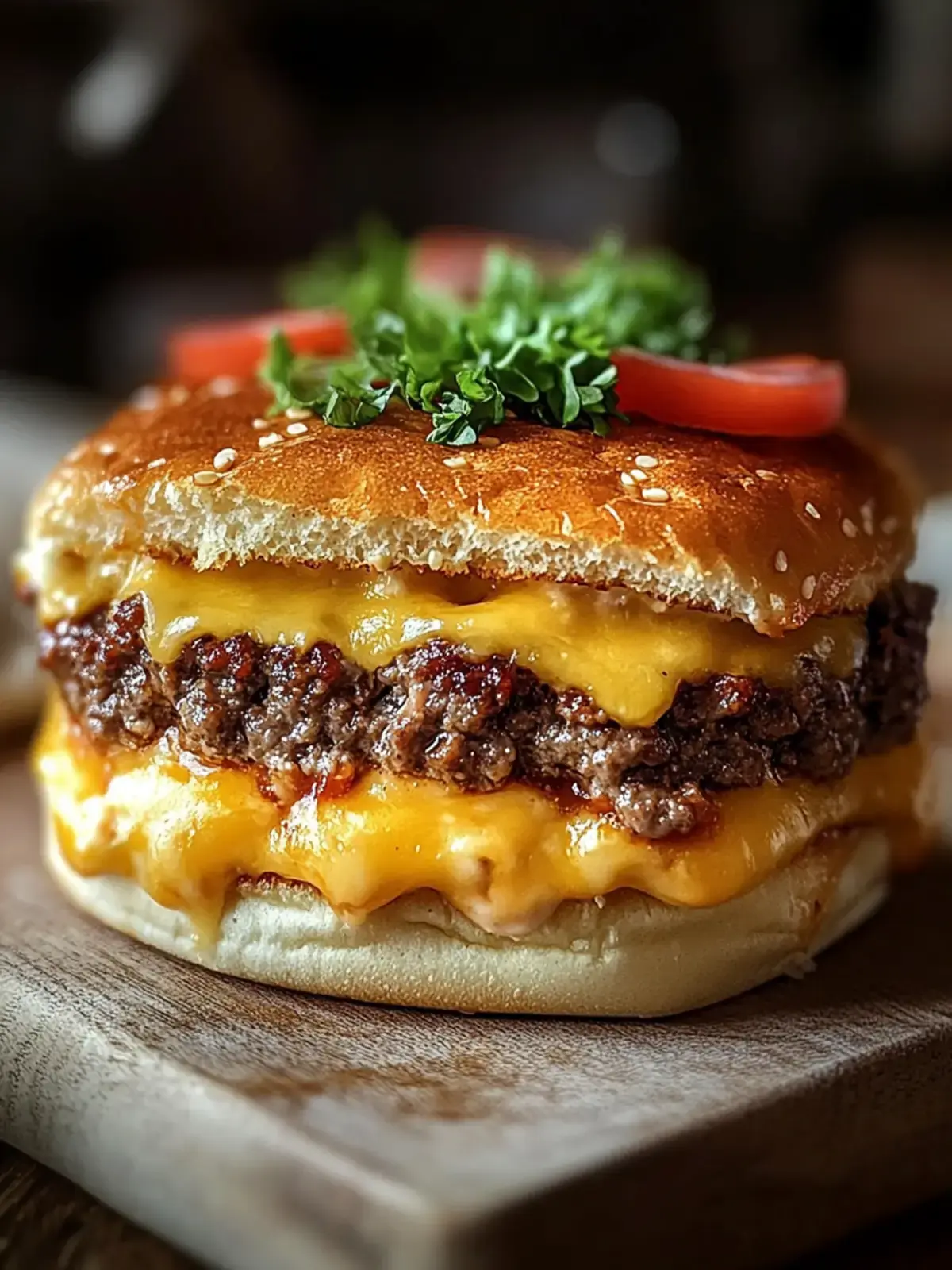 Low Carb Cheeseburger-Auflauf