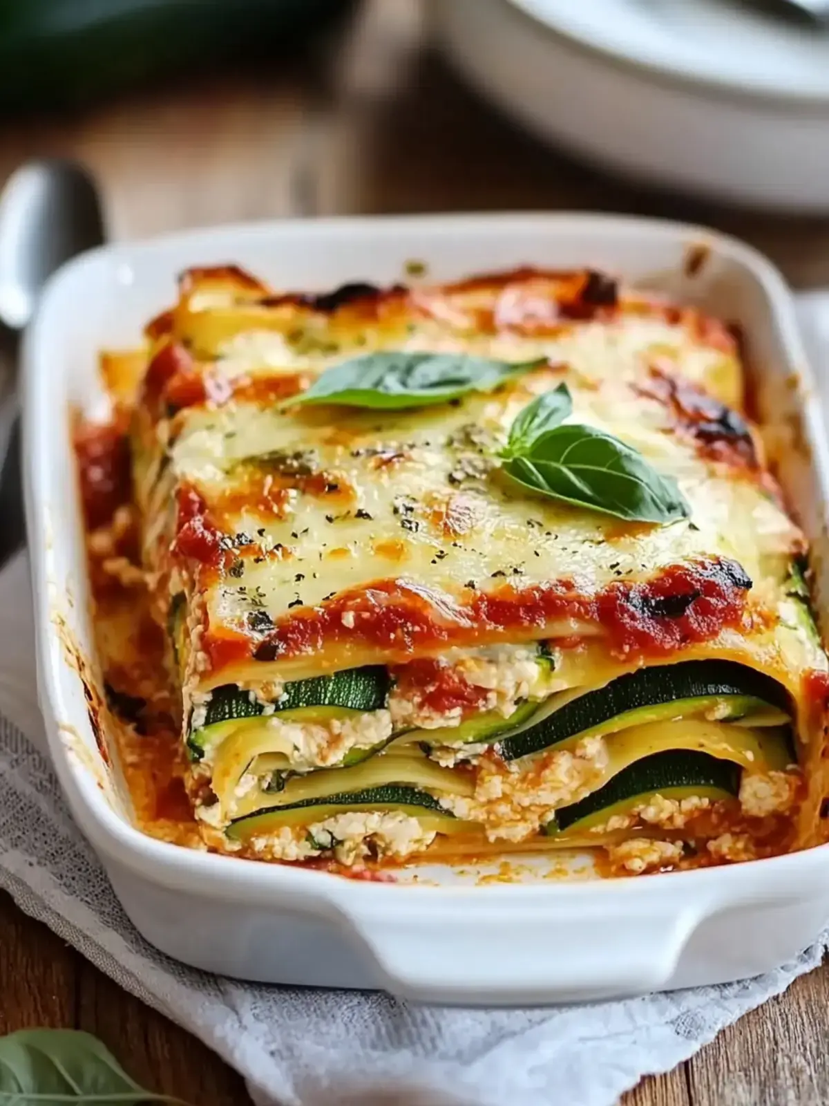 Low-Carb Zucchini Lasagne
