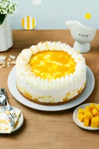 Einfache Mango Torte