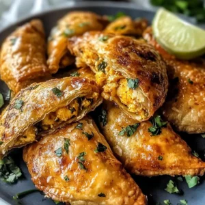 Marokkanische Gewürz-Hühnchen-Briouats