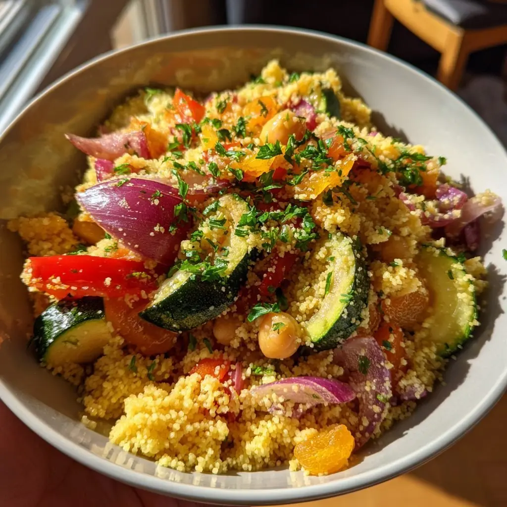 Marokkanischer Couscous Salat