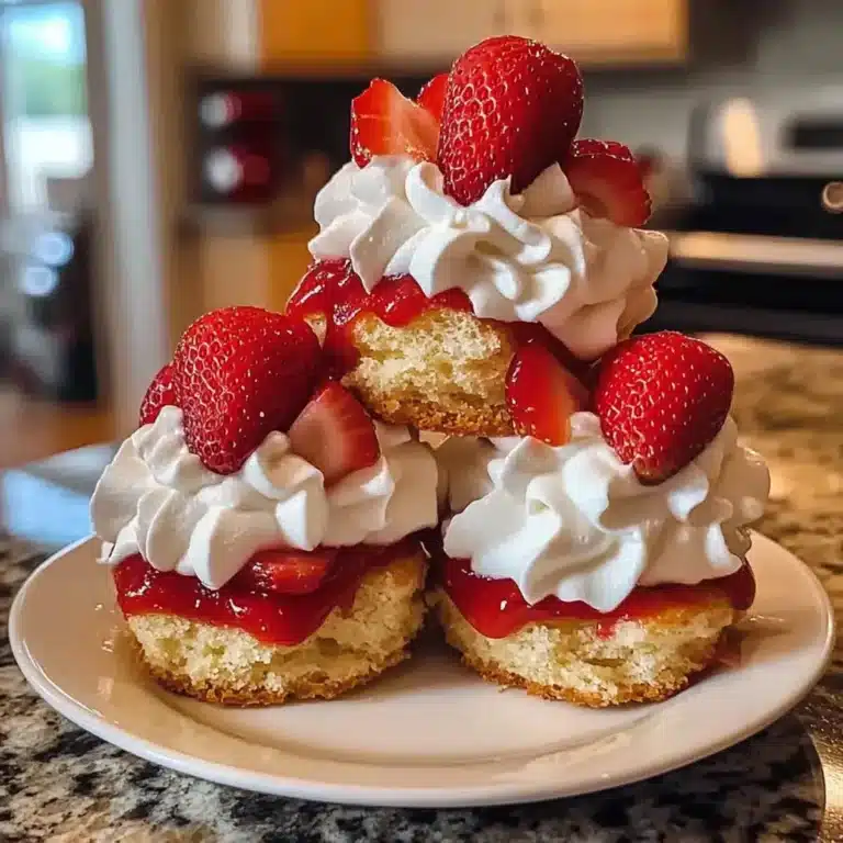 Mini Erdbeer-Shortcakes