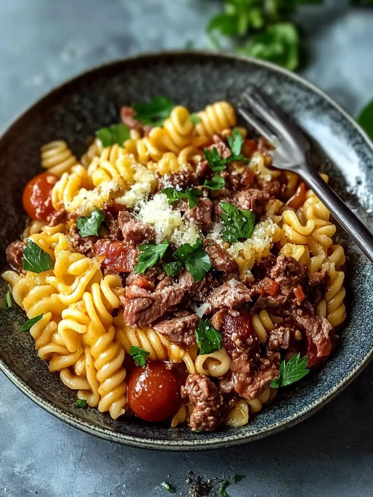 Nudelauflauf mit Hackfleisch