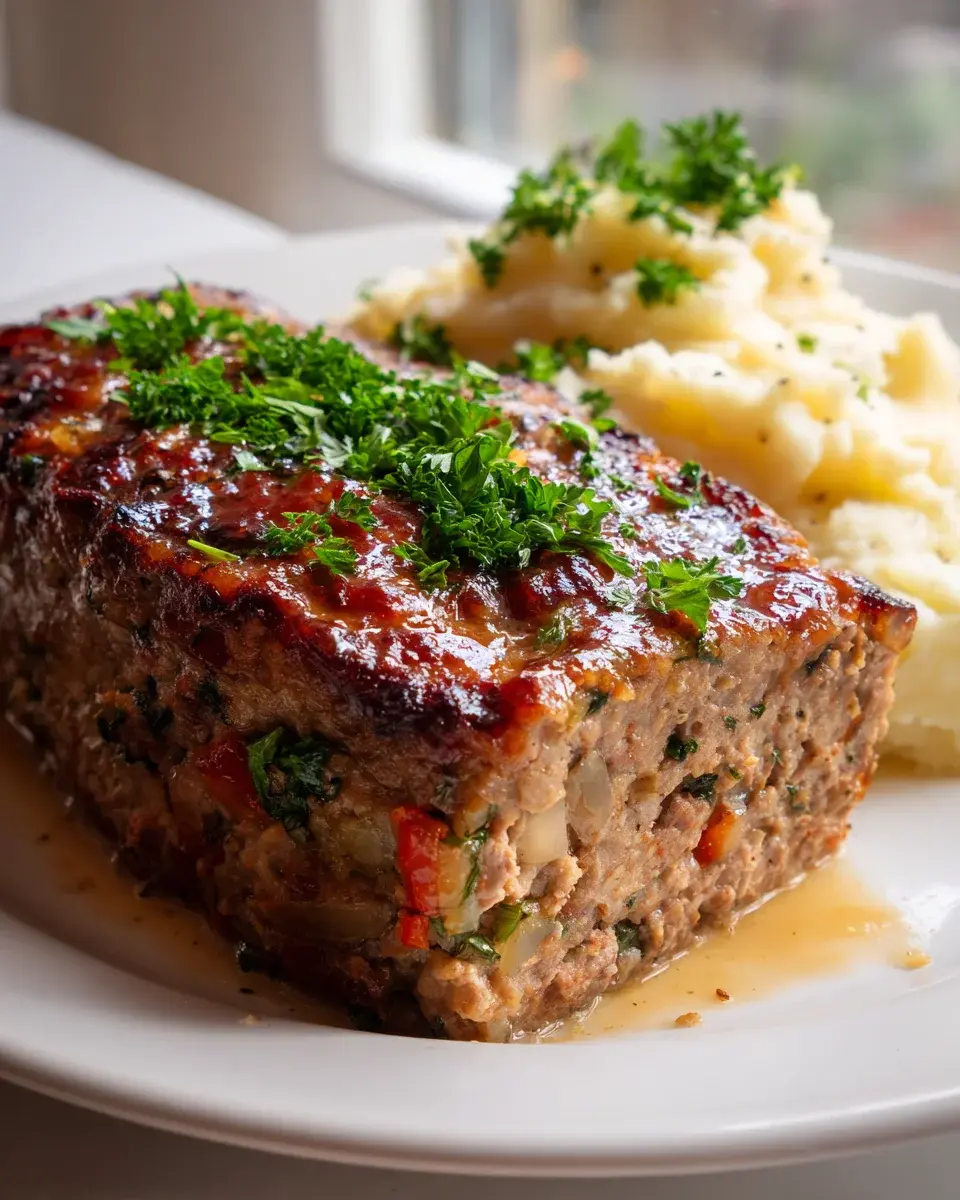 Ofen Hackbraten Rezept