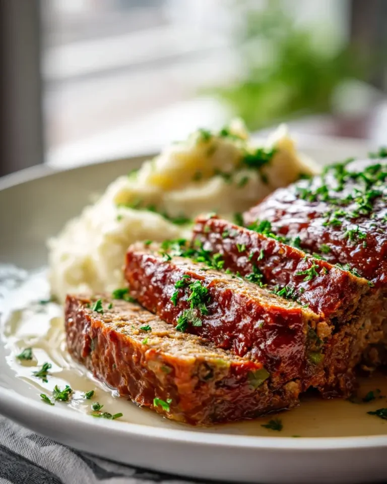 Omas herzhaft saftiger Hackbraten Genuss