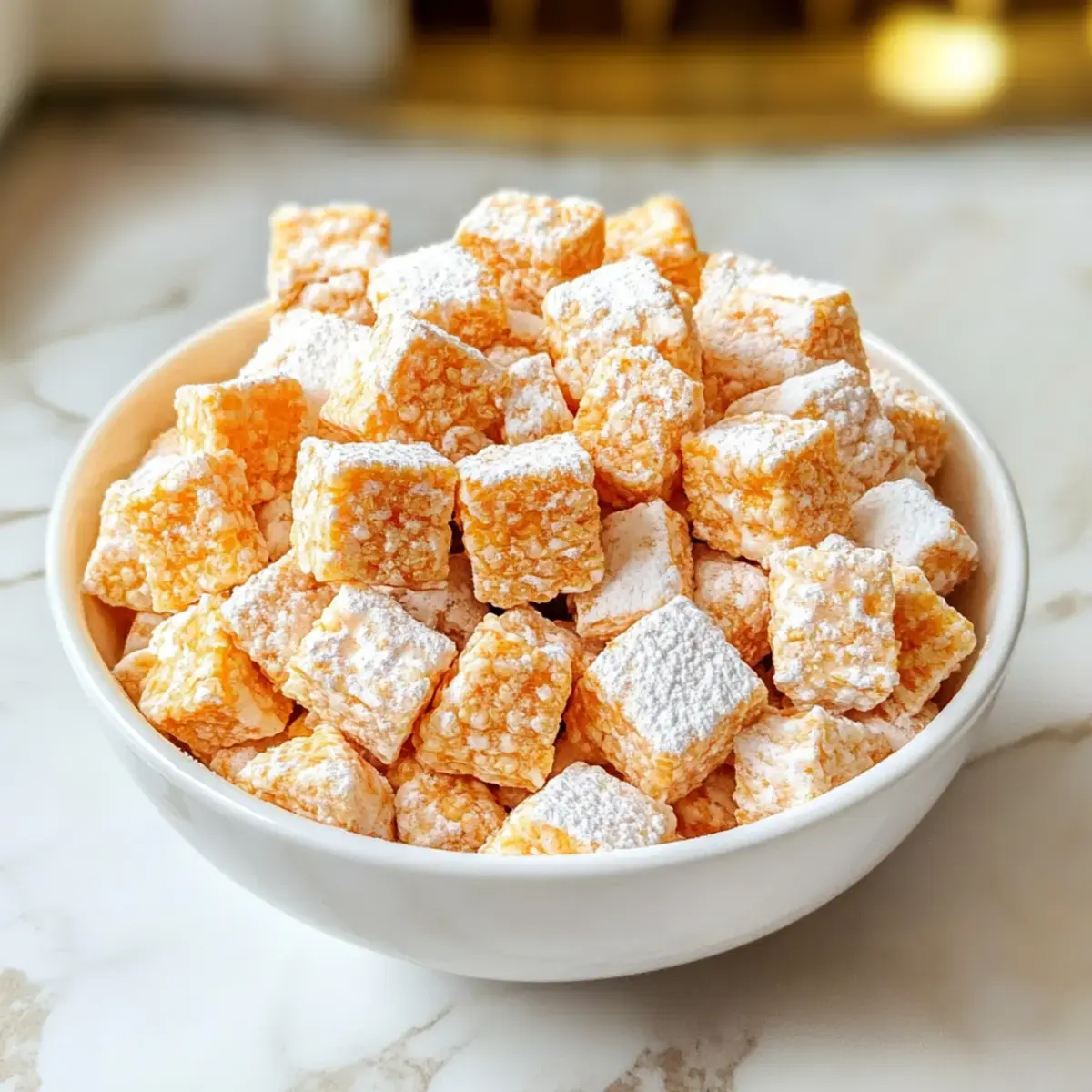 Orange Creamsicle Puppy Chow