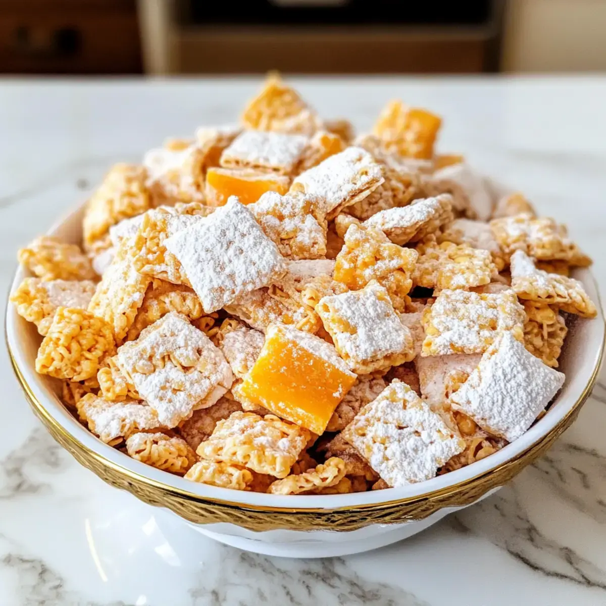 Orange Creamsicle Puppy Chow
