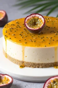Passionsfrucht Sahne Käsekuchen