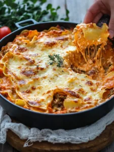 Pfannen-Lasagne für die ganze Familie – Schnell & Einfach kochen