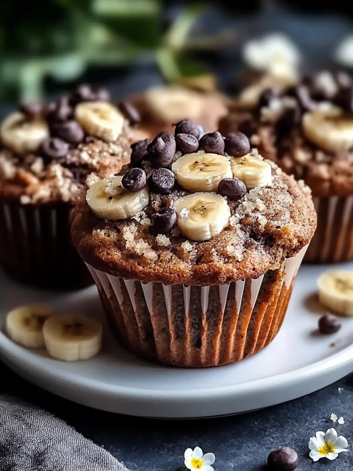 Protein Bananenbrot Muffins