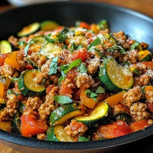 Puten-Zucchini-Pfanne