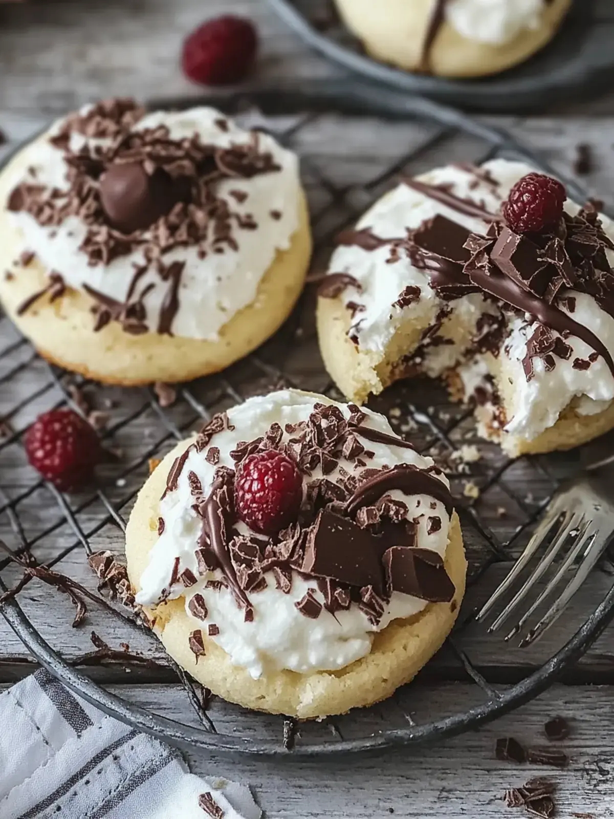 Ricotta Schokoladenstückchen Kekse