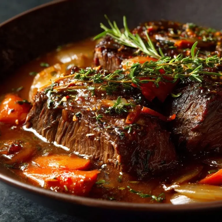 Rinderschmorbraten Provencal