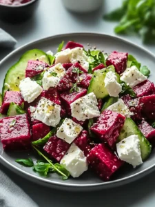 Rote-Bete-Salat mit Feta
