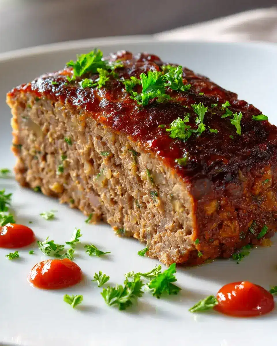 Saftiger Hackbraten Aus Dem Ofen