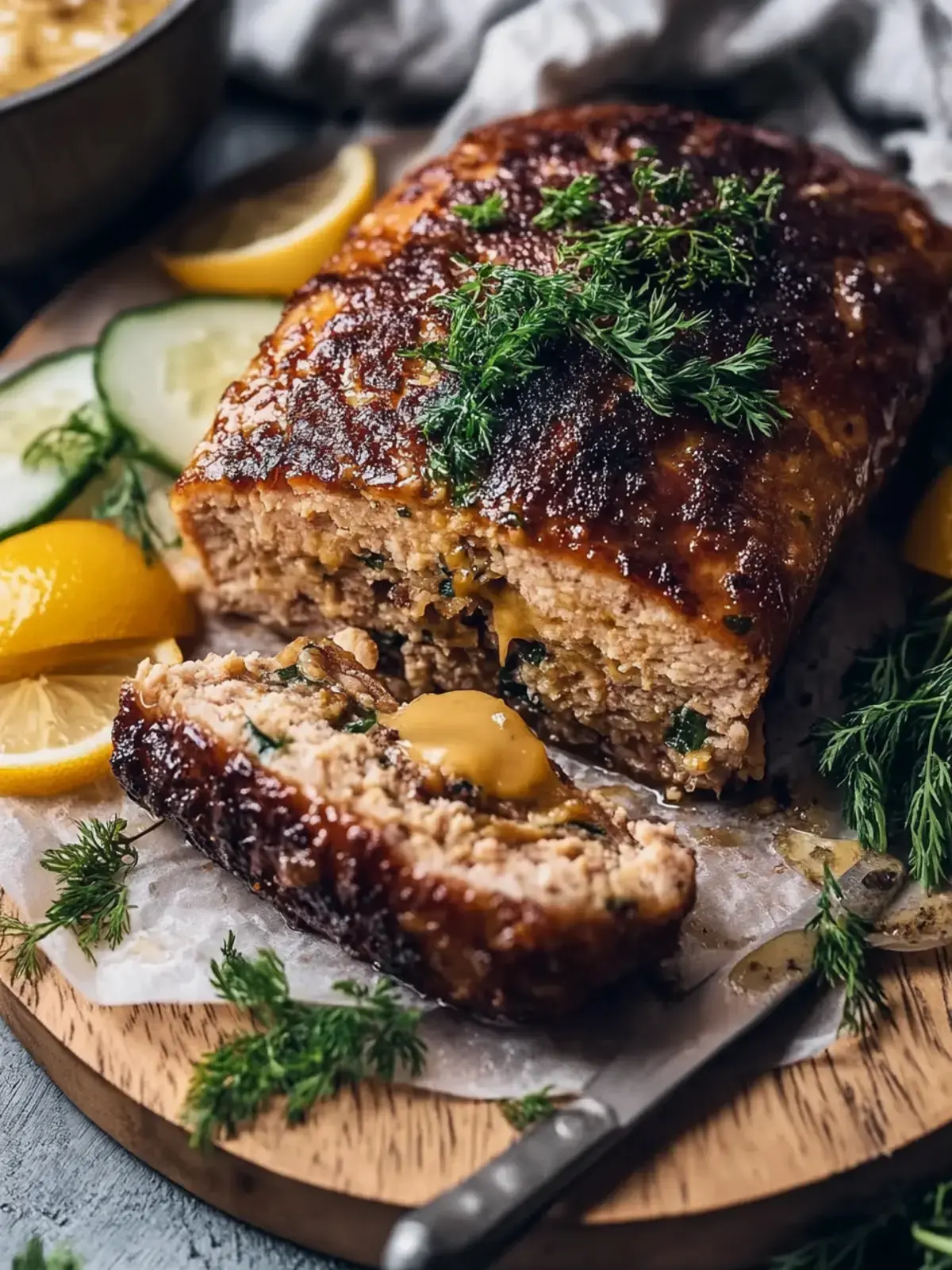 Saftiger Hausgemachter Hackbraten