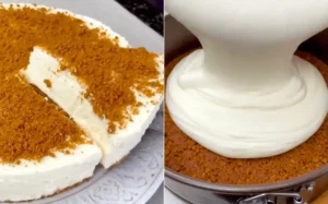 Einfacher Sahnekäsekuchen