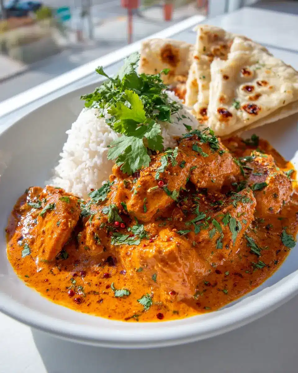 Sahniges Butter Chicken