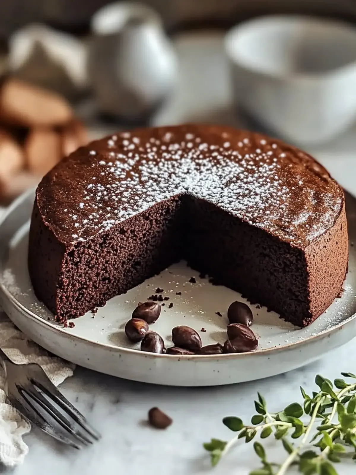 Schokokuchen im Airfryer