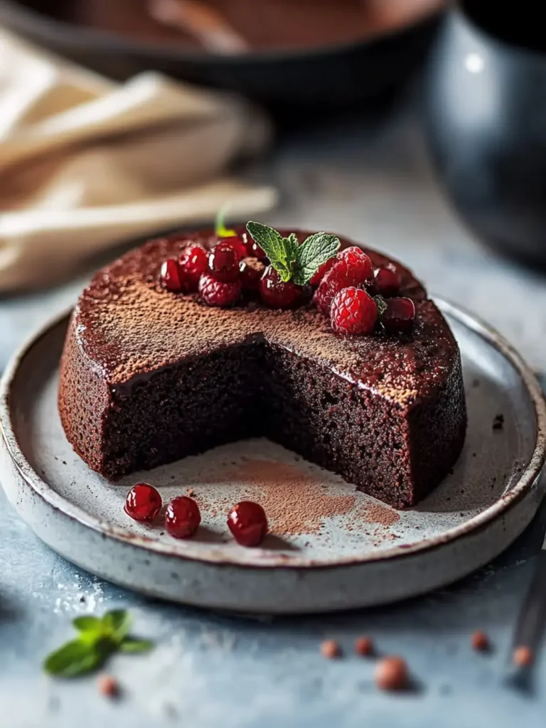 Schokokuchen im Airfryer