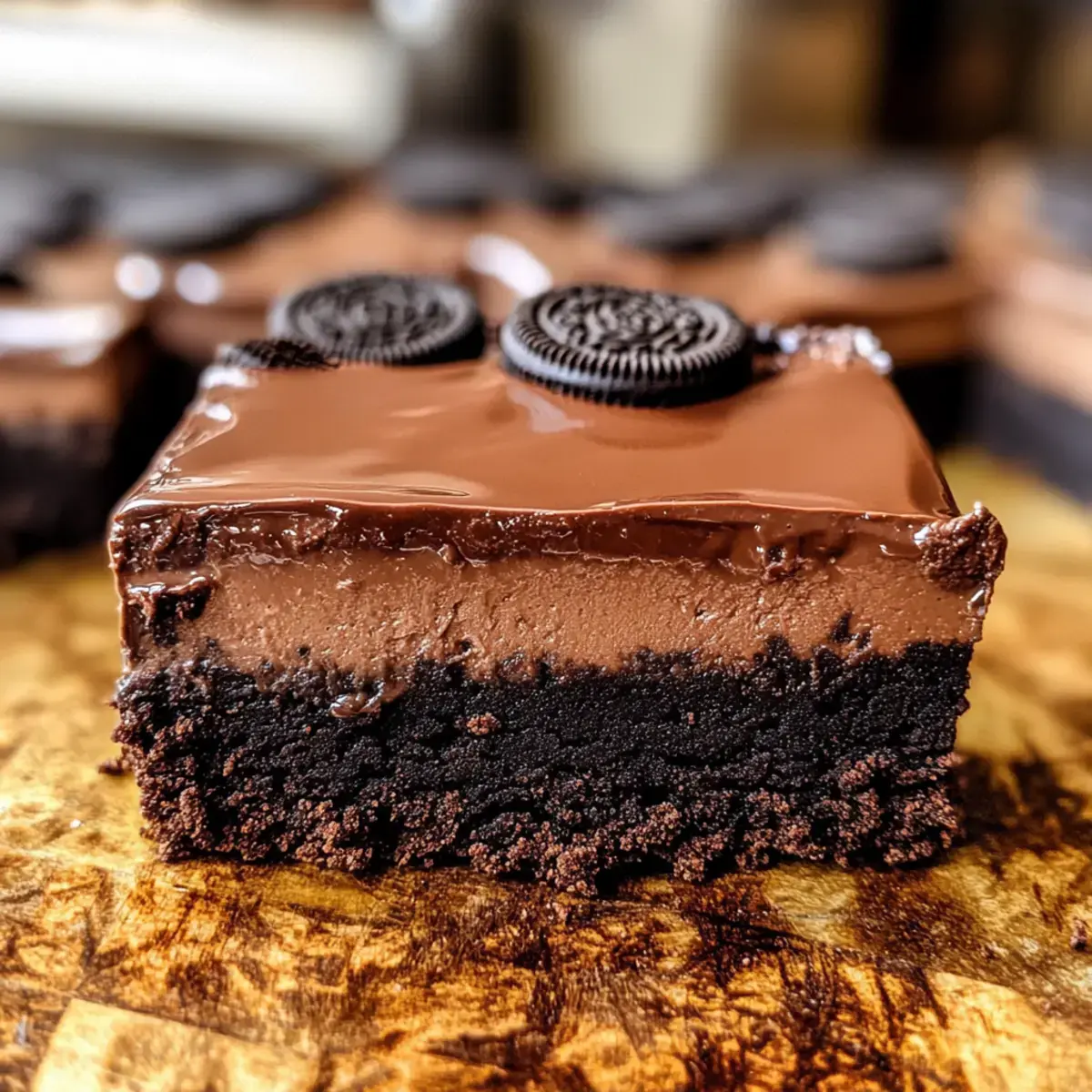 Schokoladen-Käsekuchen Bars