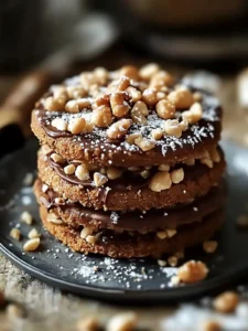 Schokoladenhaselnuss-Crunch-Kekse