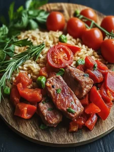 Serbisches Reisfleisch wie vom Balkan: Ein herzhaftes Festmahl
