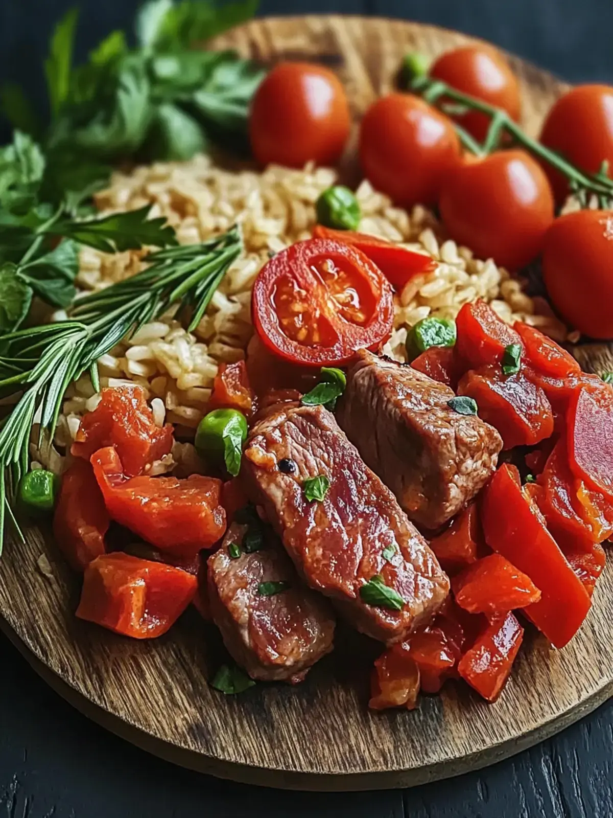 Serbisches Reisfleisch