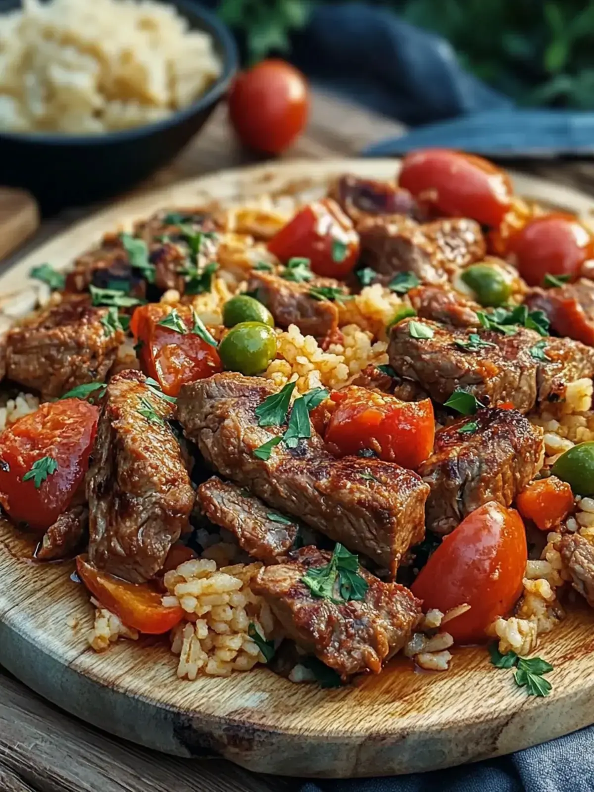 Serbisches Reisfleisch