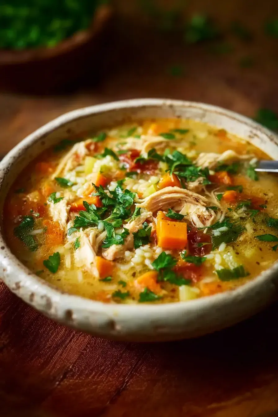 Sizilianische Hühnersuppe