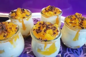 Klassisches Solero-Dessert