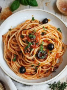 Spaghetti alla Puttanesca