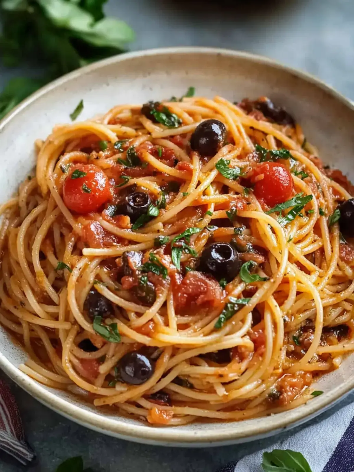 Spaghetti alla Puttanesca