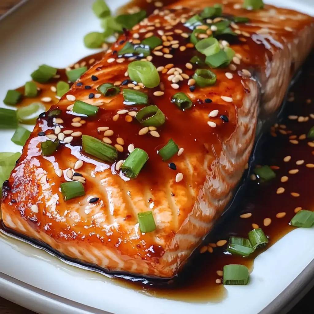 Teriyaki-Lachs aus dem Ofen