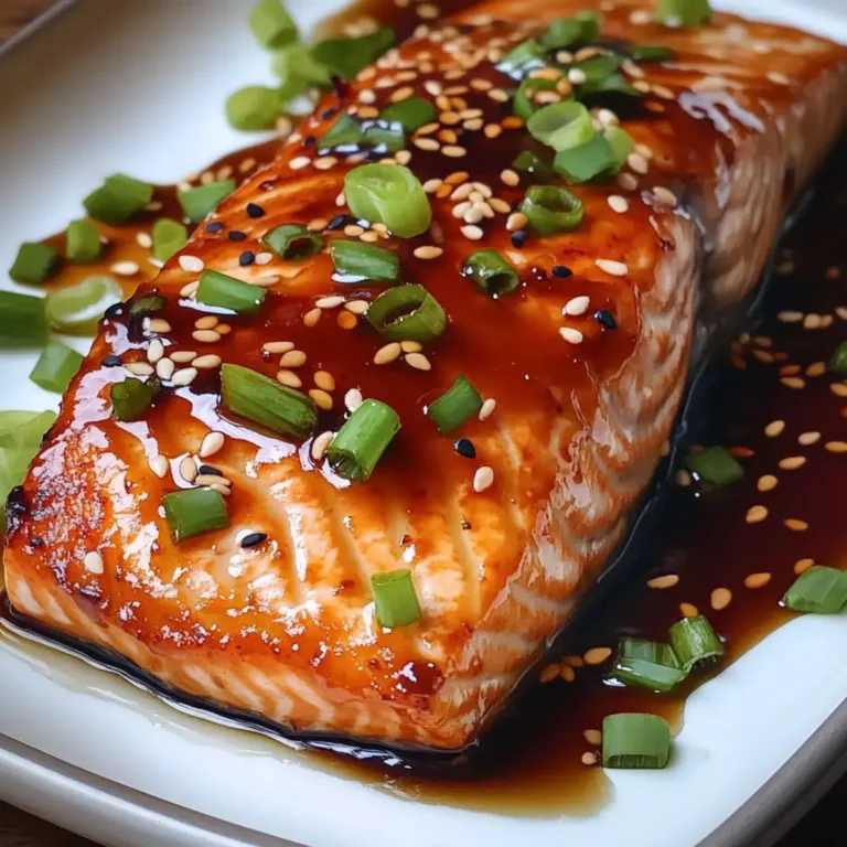 Teriyaki-Lachs aus dem Ofen