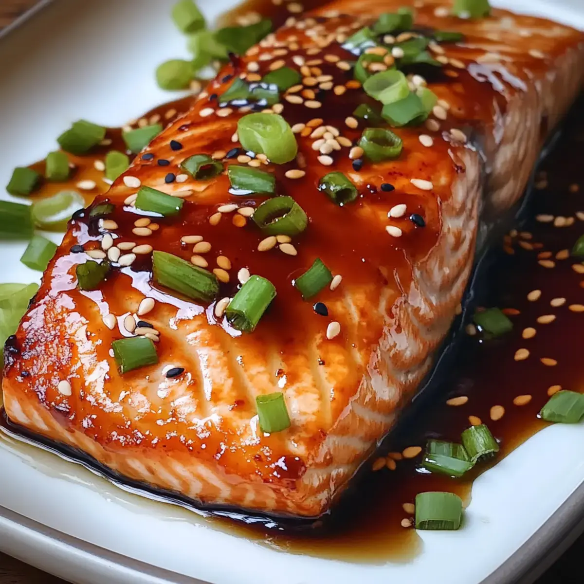 Teriyaki-Lachs aus dem Ofen