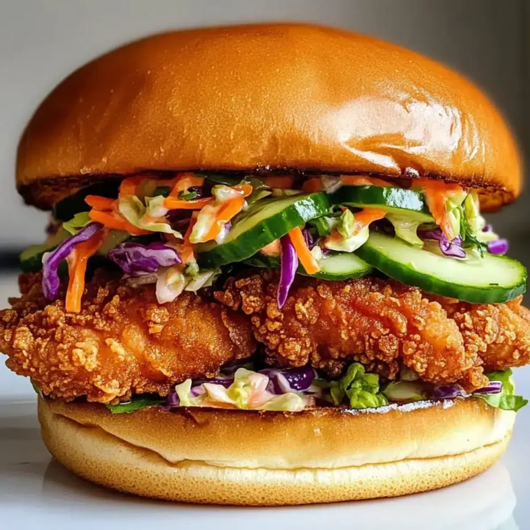 Thailändisches gebratenes Hähnchen-Sandwich
