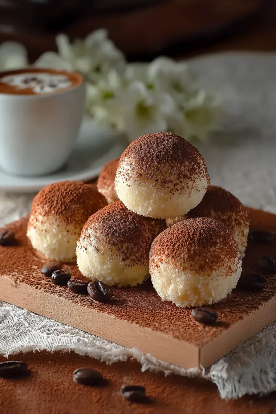 Tiramisu Kugeln selber machen