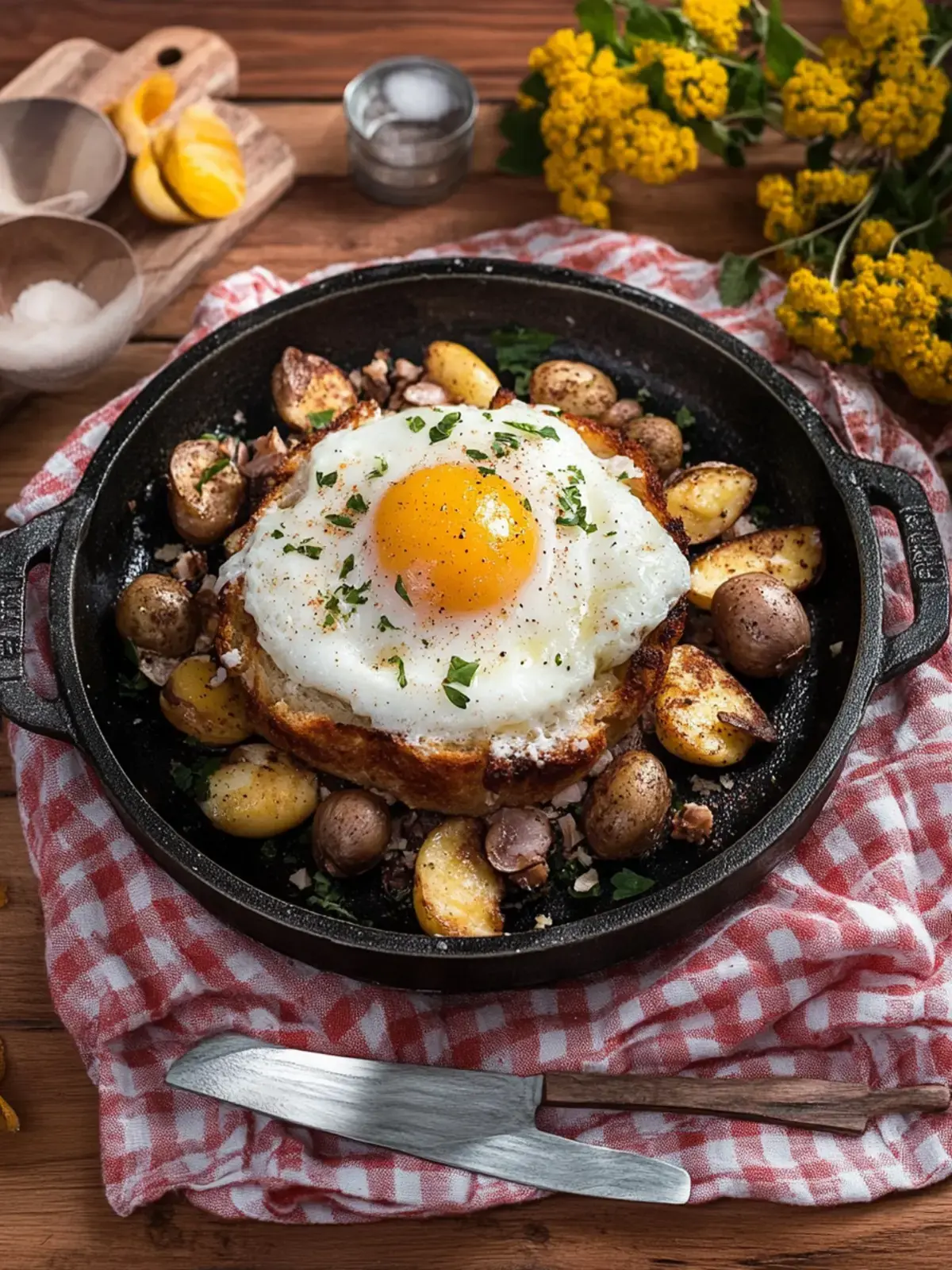 Tiroler Gröstl mit Ei