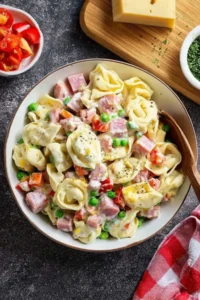 Tortellinisalat mit Schinken und Miracel Whip