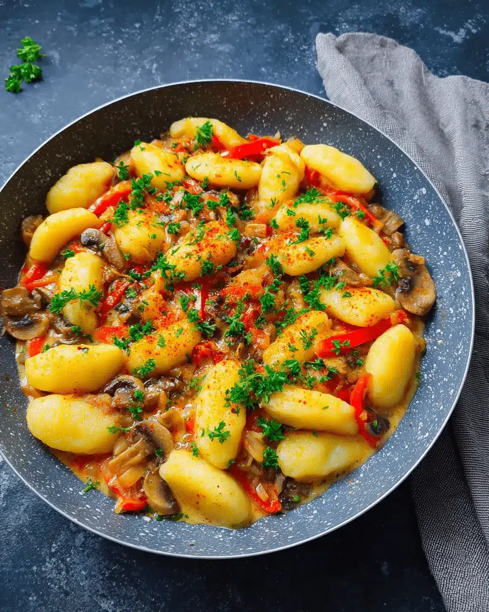 Vegane Schupfnudelpfanne