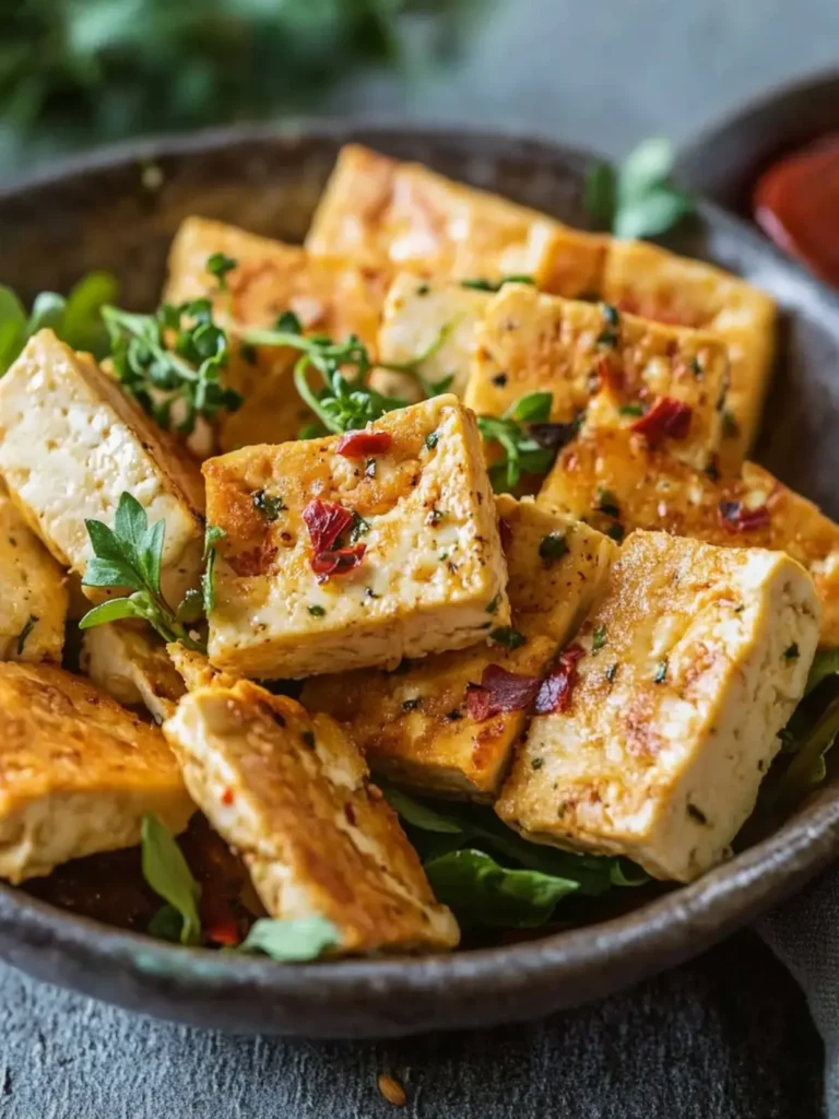 Vegane Tofu Crunchlings