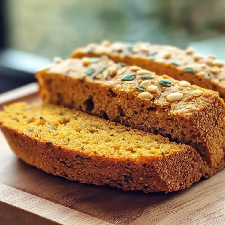 Veganes Kichererbsenbrot