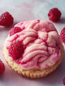 Weiche und Kauerige Himbeerzuckerplätzchen mit Frucht-Boost