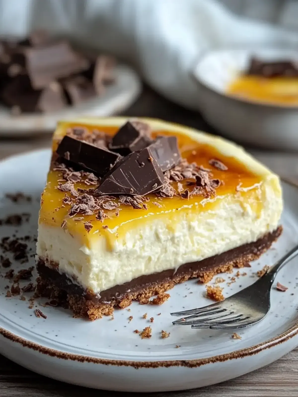 Weißer Schokoladenkäsekuchen